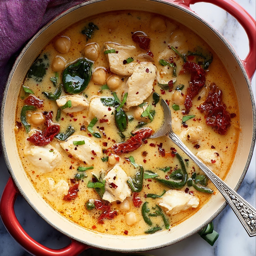 Marry Me Chicken Soup (Tuscan Style) Recipe - Recipe Image