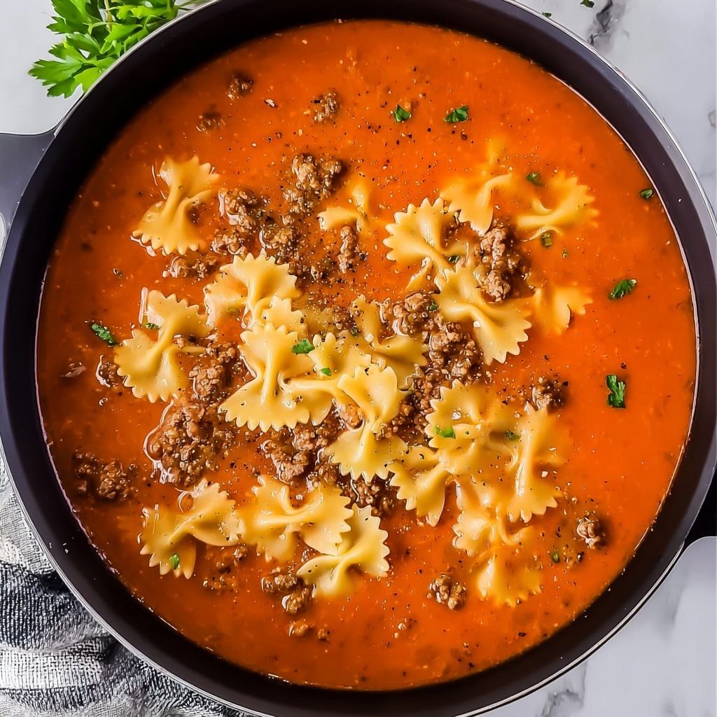 Italian Lasagna Soup Recipe - Recipe Image
