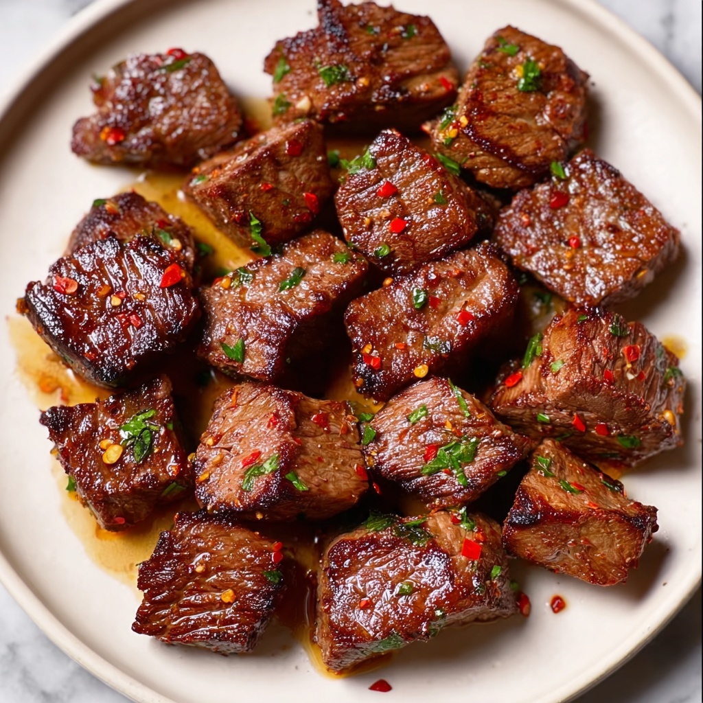 Air Fryer Steak Bites Recipe - Recipe Image