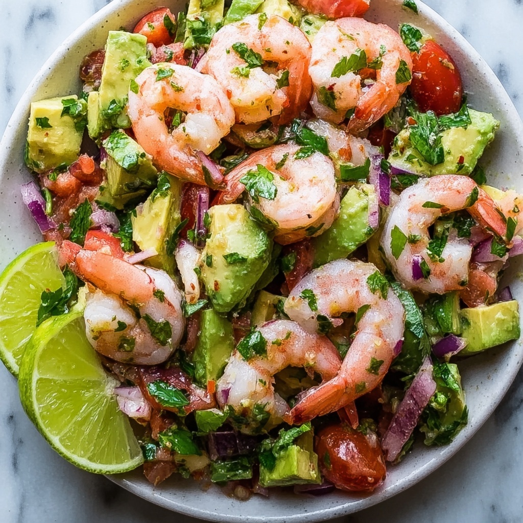 Shrimp Avocado Salad: A Creamy Delight for Every Occasion Recipe - Recipe Image
