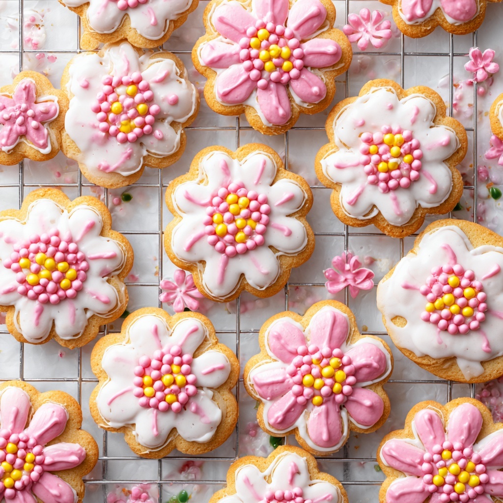 Cherry Blossom Cookies Recipe - Recipe Image