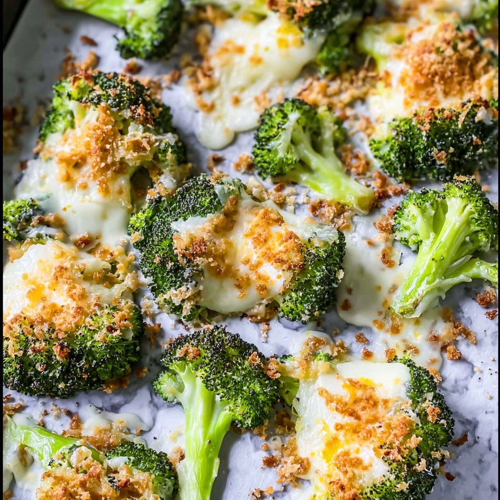 Smashed Broccoli with Parmesan Recipe - Recipe Image