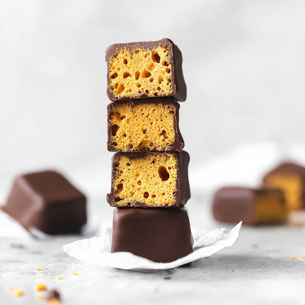 Vegan Crunchie Bars Recipe - Recipe Image