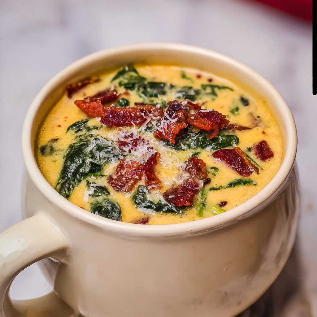 Instant Pot Keto Tuscan Soup Recipe - Recipe Image