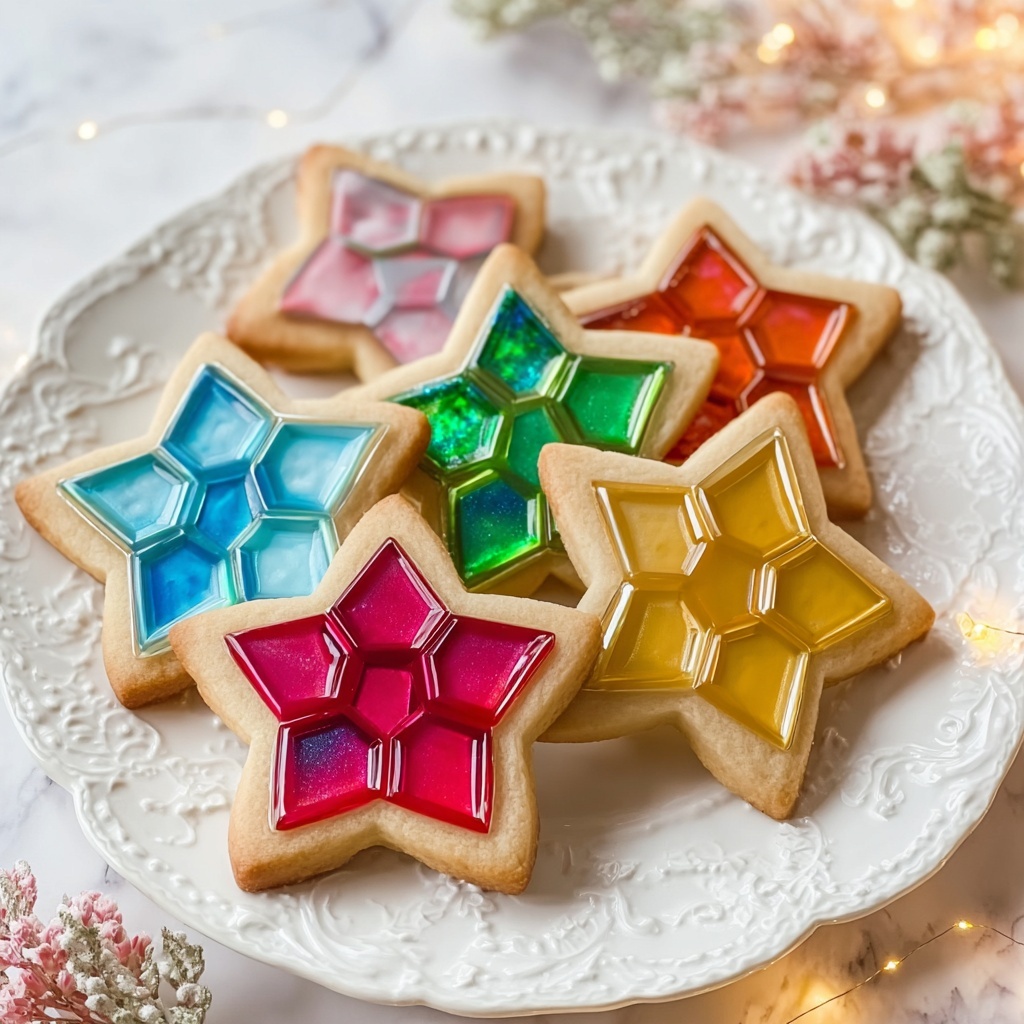 Stained Glass Cookies Recipe - Recipe Image