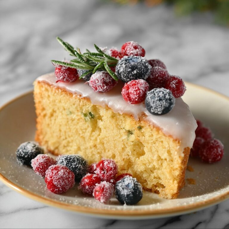 Very Berry Christmas Cake Recipe