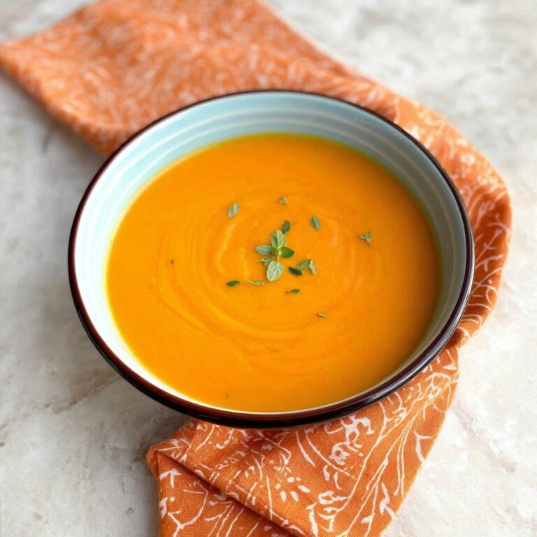 Creamy Butternut Squash Soup with Cinnamon and Sour Cream Recipe