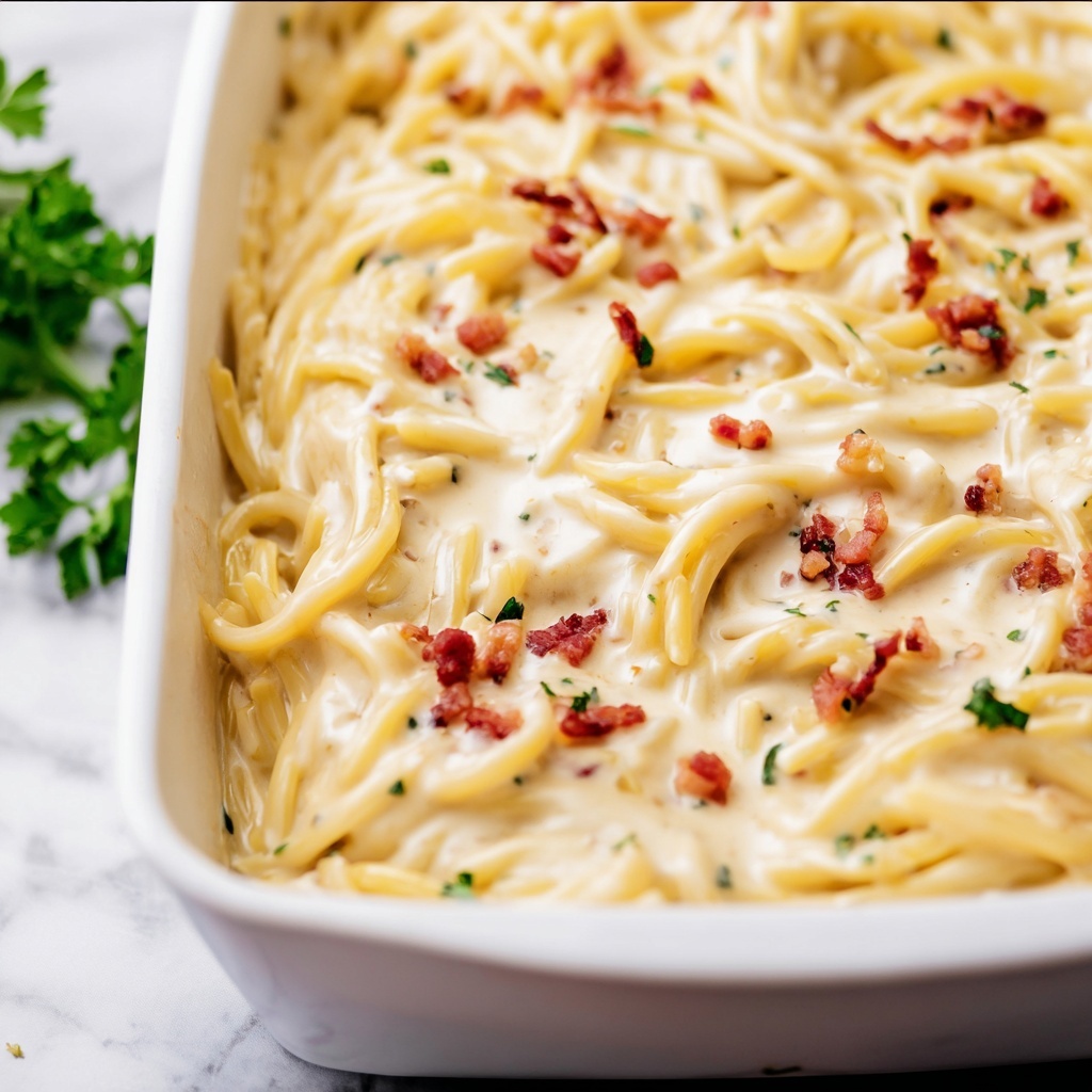 Chicken Bacon Ranch Baked Penne Recipe - Recipe Image