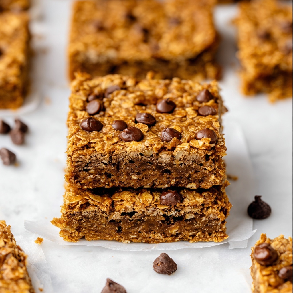 Pumpkin Oatmeal Bars Recipe - Recipe Image