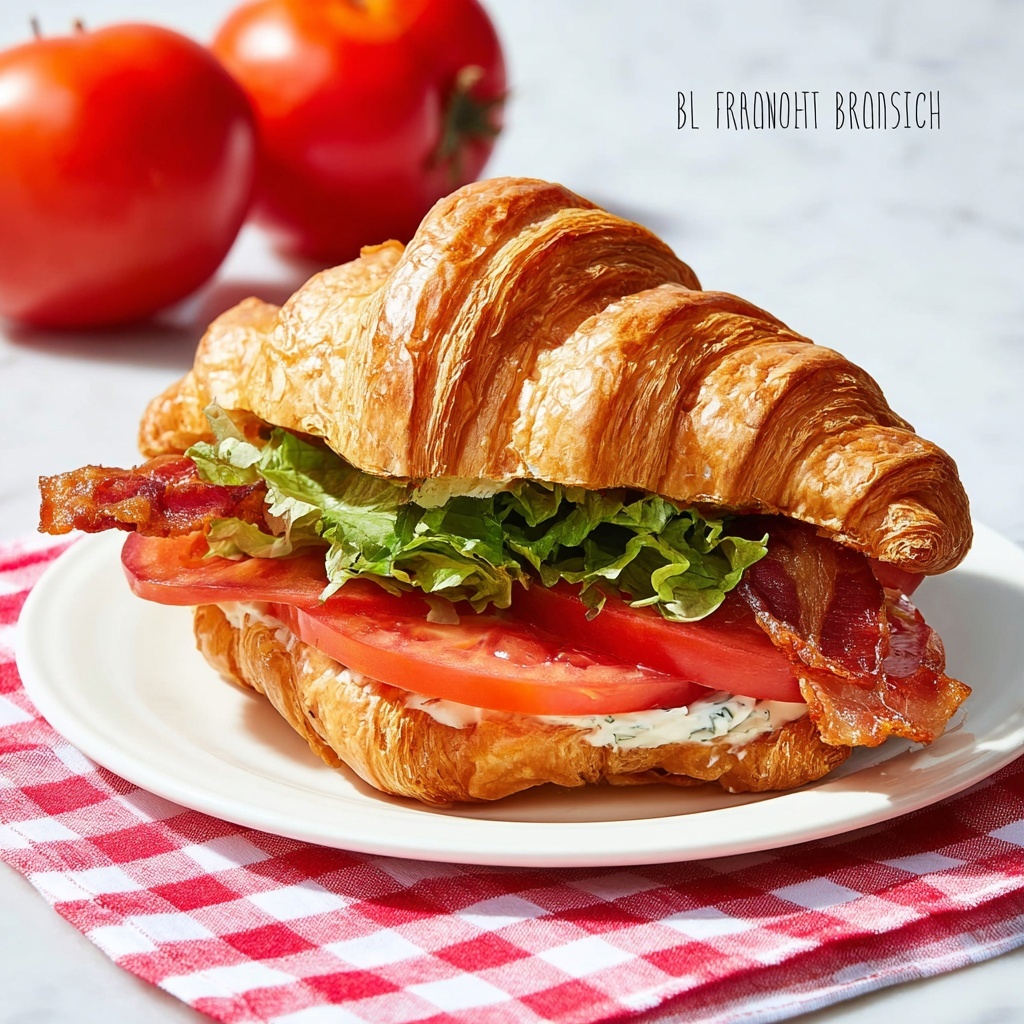 BLT Ranch Croissants Recipe - Recipe Image