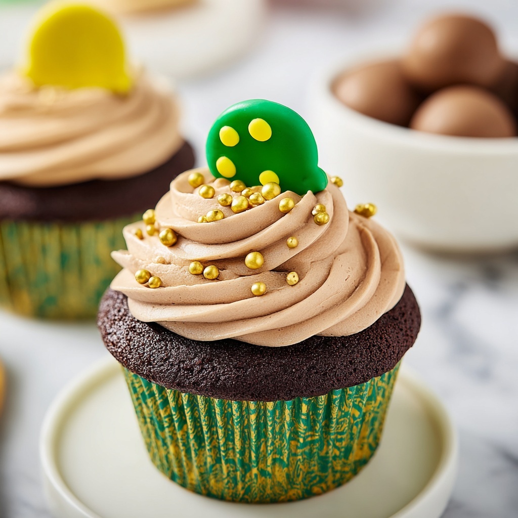Pot of Gold Cupcakes Recipe - Recipe Image