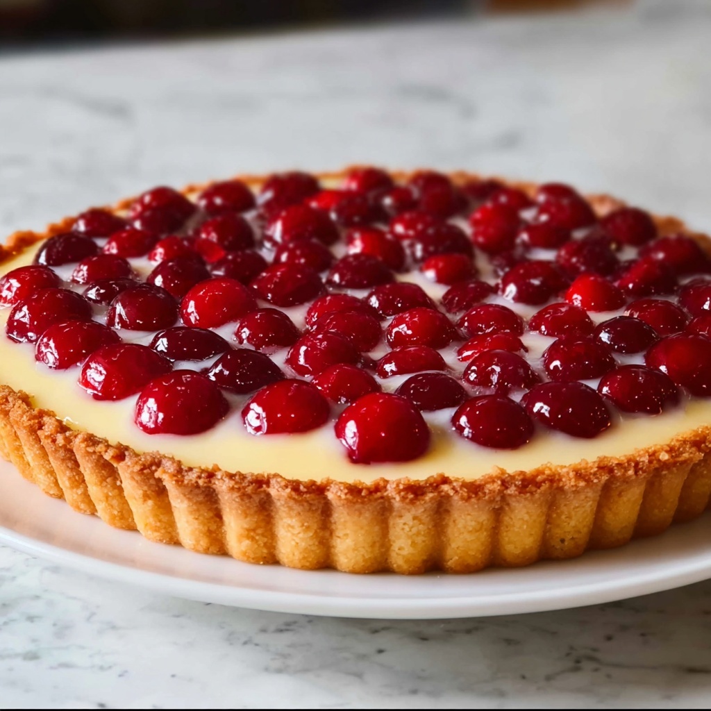 Perfect Cherry Tart Recipe - Recipe Image