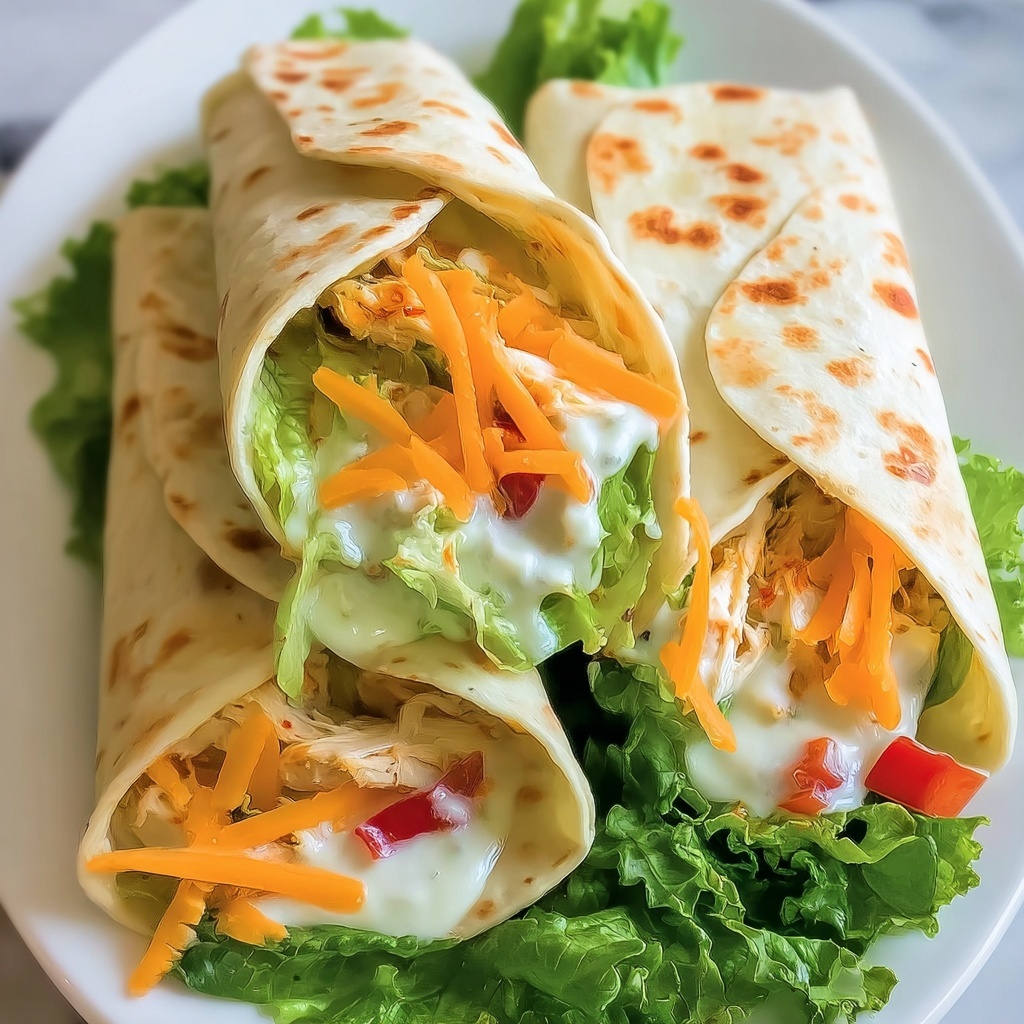 Cheesy Chicken Wraps: 7 Secrets to a Cozy Family Meal Recipe - Recipe Image