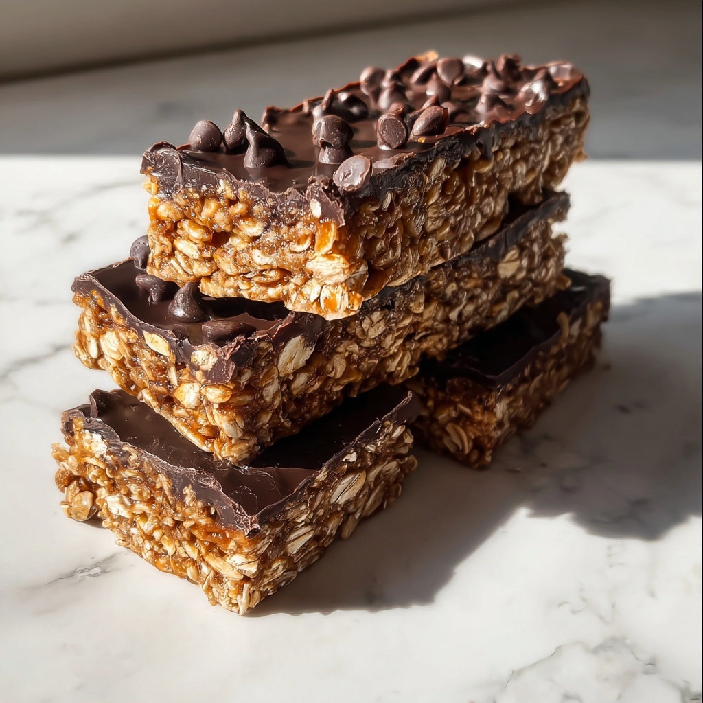 No Bake Protein Bars Recipe - Recipe Image