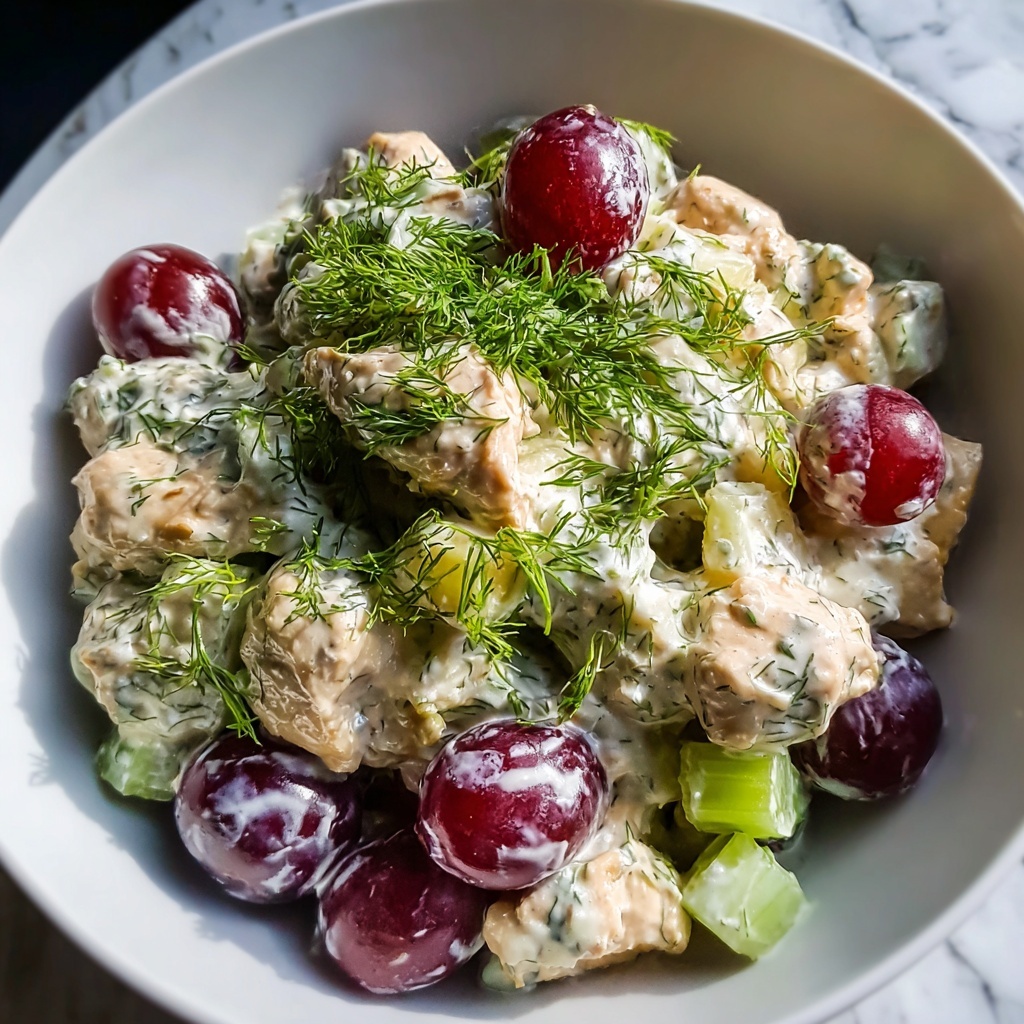 Greek Yogurt Chicken Salad Recipe: 15-Minute Meal Delight Recipe - Recipe Image