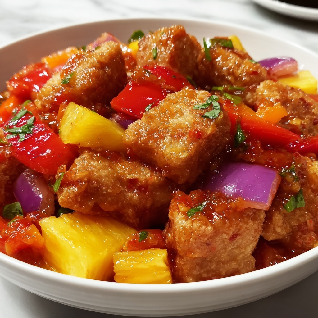 Sweet and Sour Chicken with Pineapple Recipe - Recipe Image