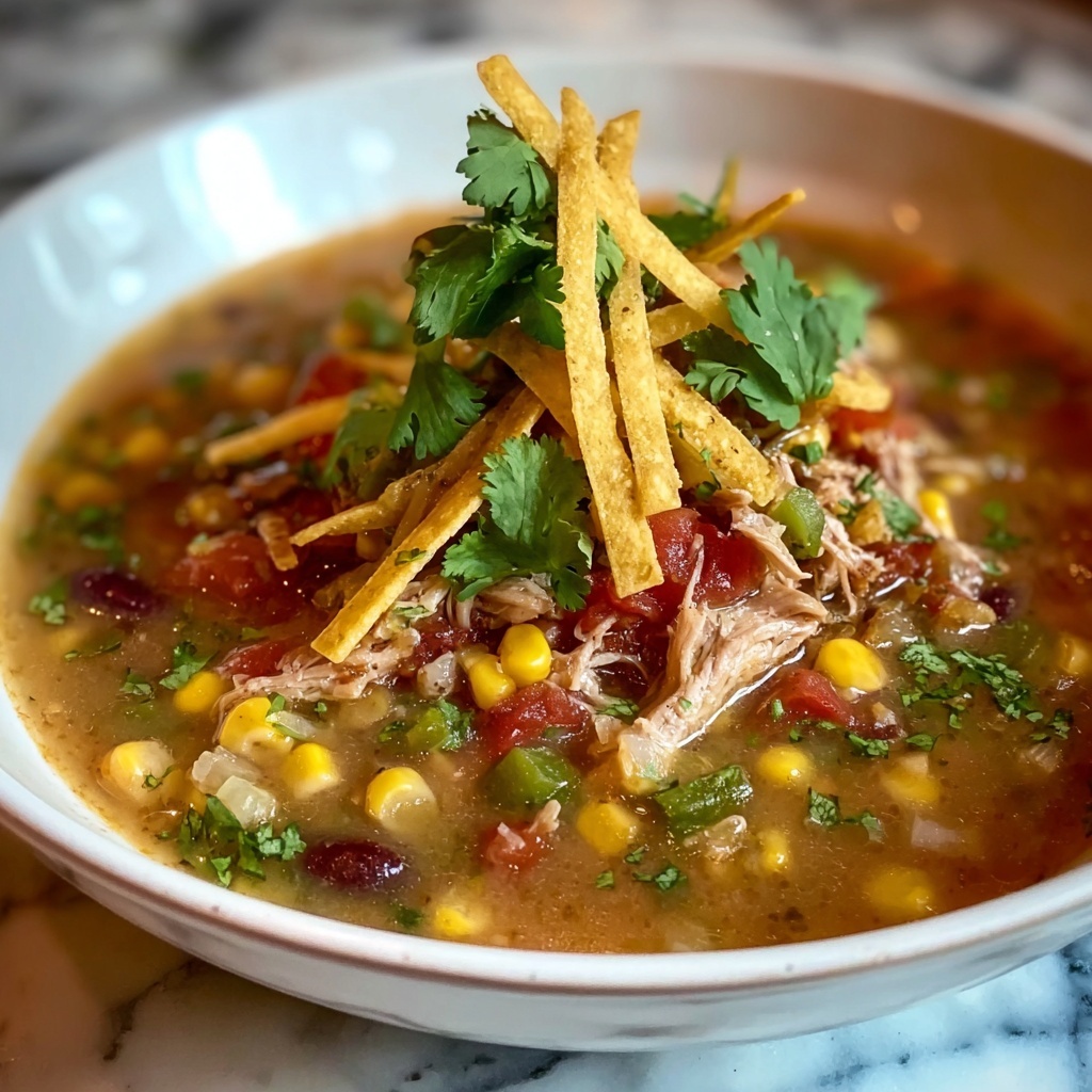 Chicken Tortilla Soup: 7 Secrets for Unforgettable Flavor Recipe - Recipe Image