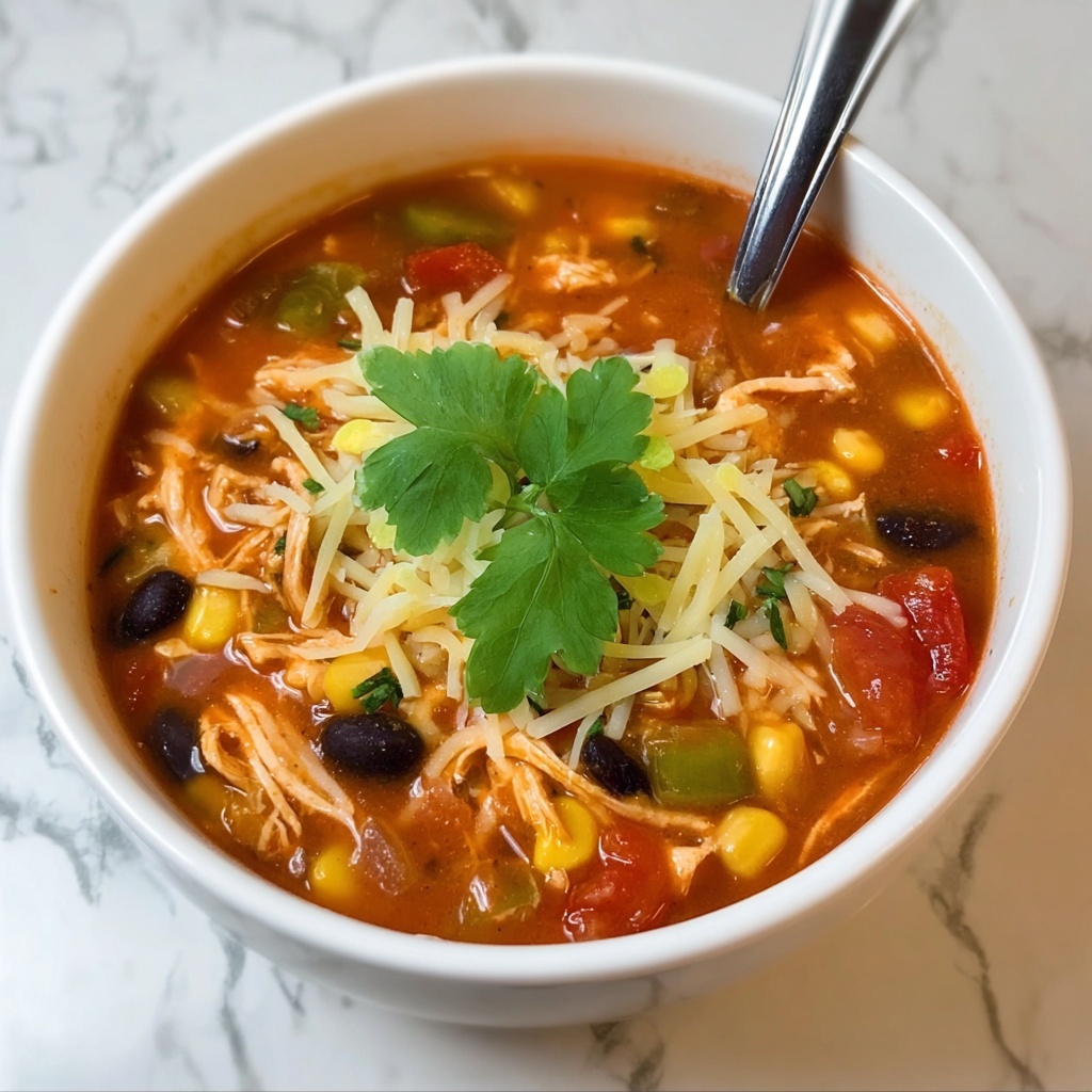 Chicken Enchilada Soup Recipe - Recipe Image