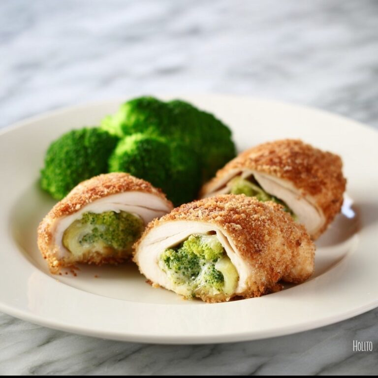 Broccoli and Cheese Stuffed Chicken Recipe