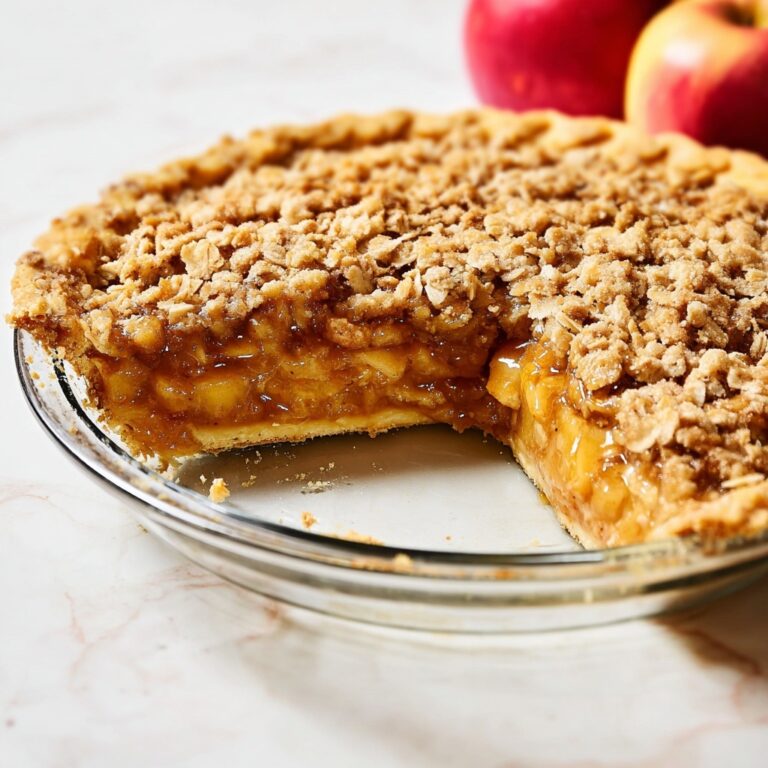 Deep Dish Apple Crisp Recipe