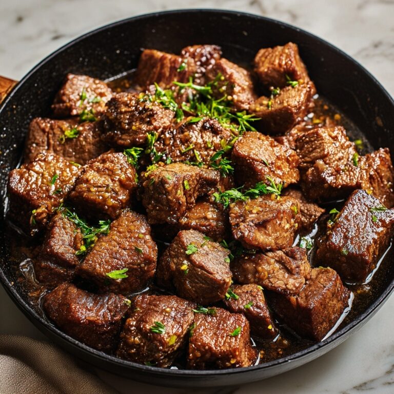 Cajun Garlic Butter Steak Bites Recipe