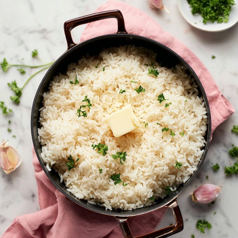 Garlic Butter Rice Recipe