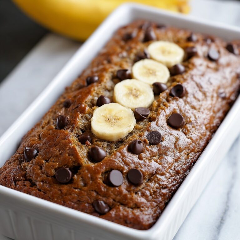 Flourless Banana Bread Recipe