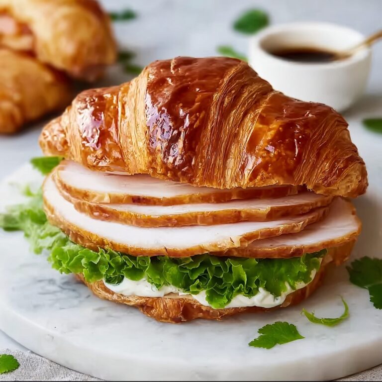 Croissant Party Sandwiches Recipe