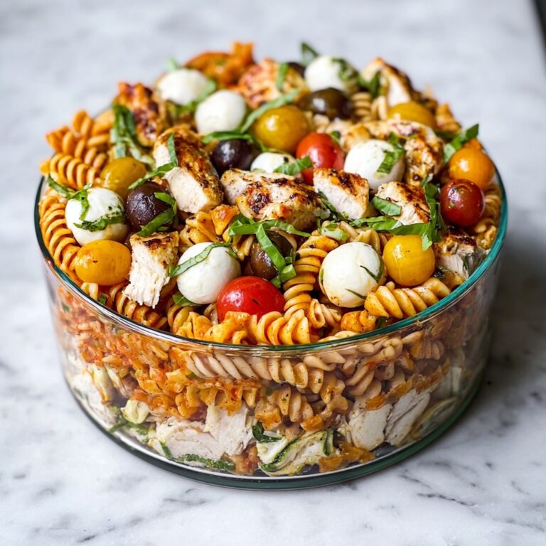 Delicious Chicken Caprese Pasta Salad for Quick Dinners Recipe