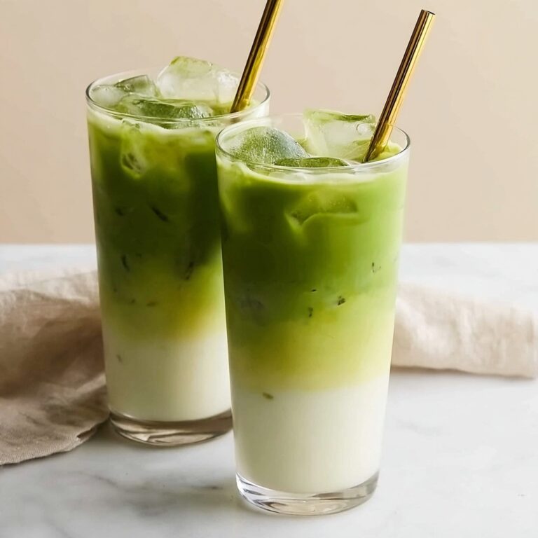 Iced Matcha Latte Recipe
