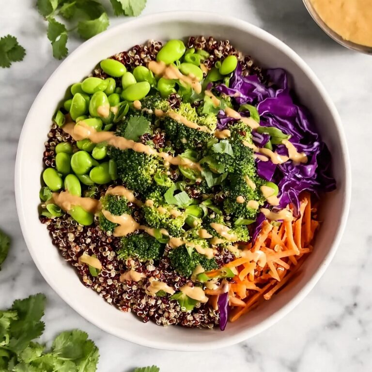 Crunchy Asian Edamame Salad with Peanut Dressing Recipe