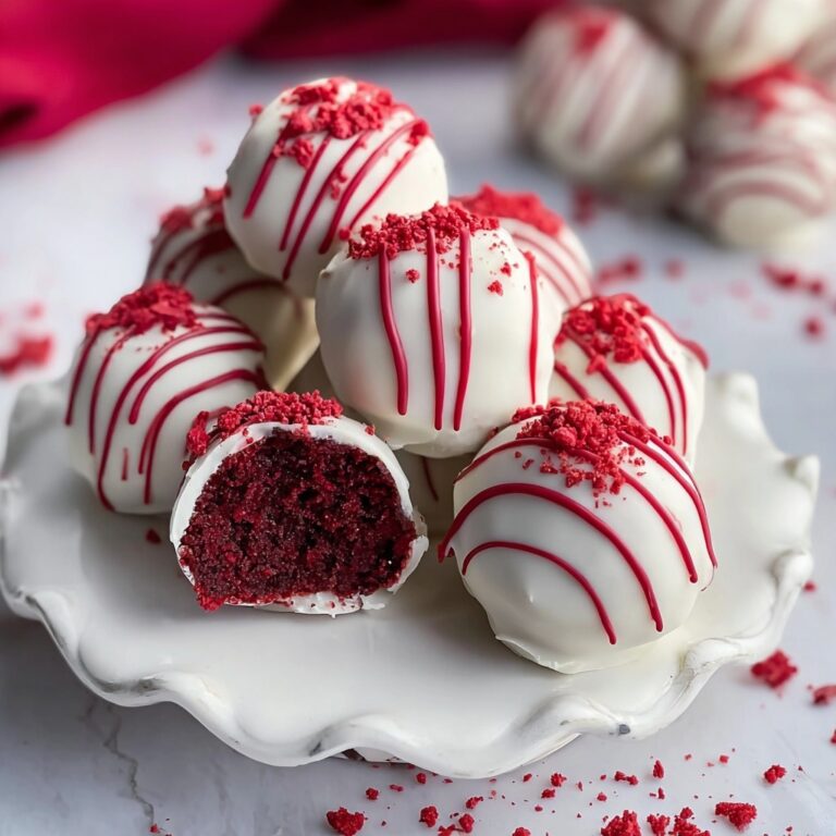 Red Velvet Cake Balls Recipe