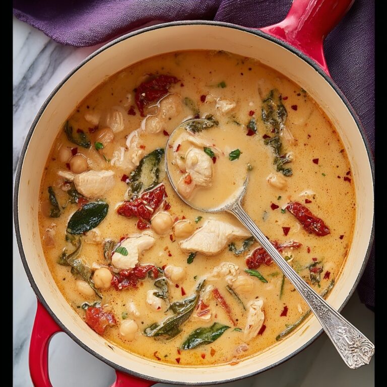 Marry Me Chicken Soup (Tuscan Style) Recipe