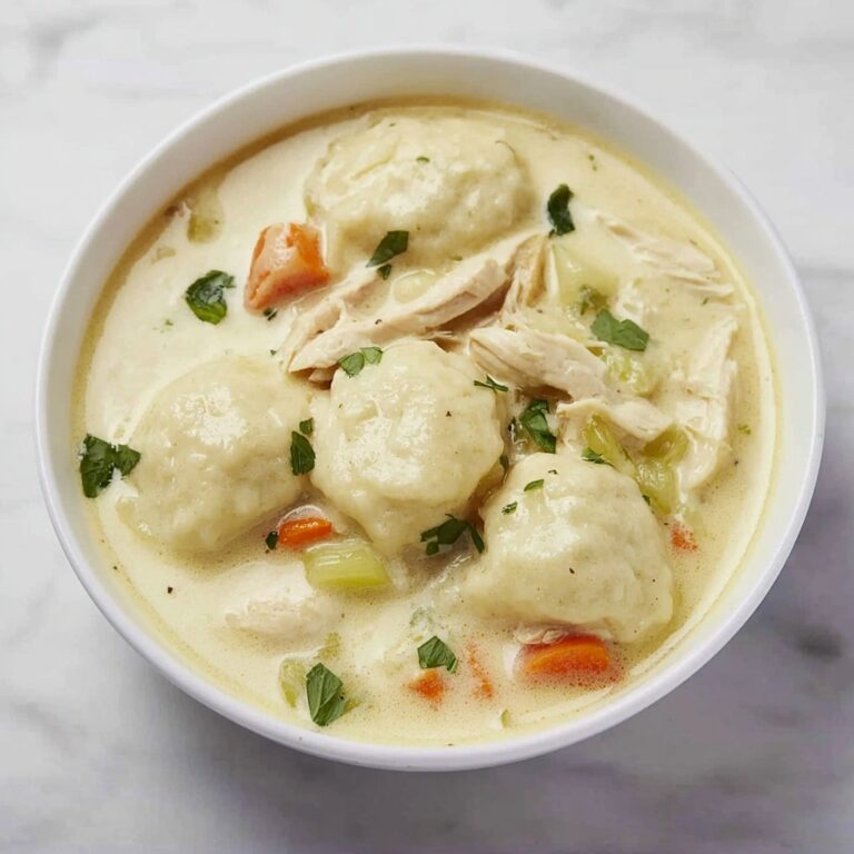 Cozy Stovetop Chicken and Dumplings for Easy Comfort Food Recipe