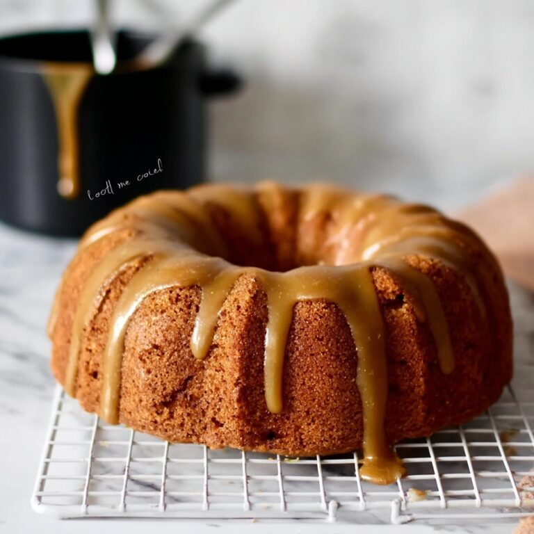 Caramel Apple Pound Cake Recipe
