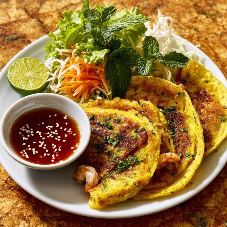 Vietnamese Pho-Style Banh Xeo Pancakes Recipe
