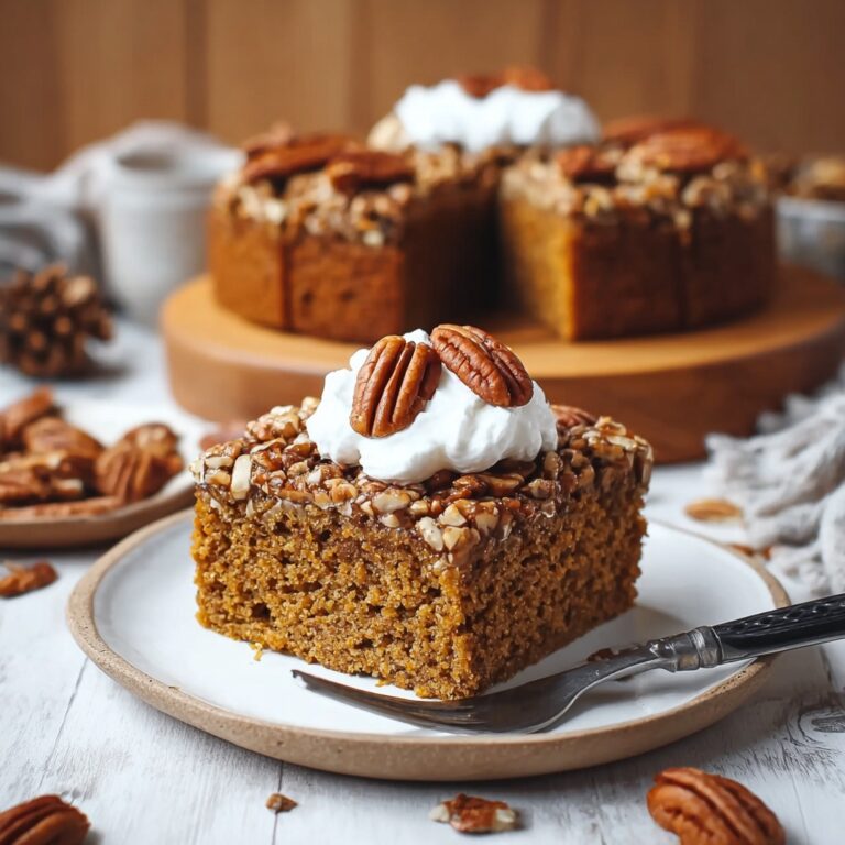 Flourless Maple Pecan Pumpkin Yogurt Cake Recipe