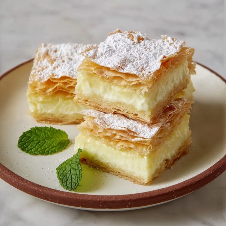 Authentic Greek Bougatsa with Creamy Custard Recipe