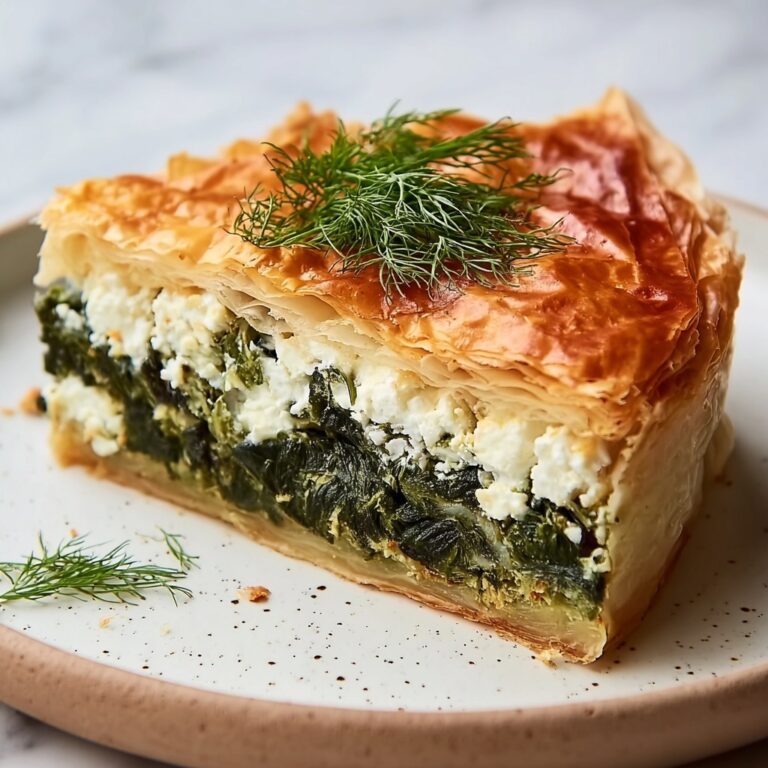 Keto Greek Spinach Pie Recipe