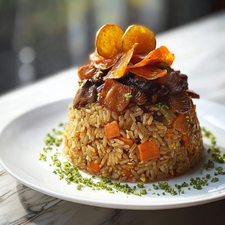 Upside-Down Rice Dish Recipe