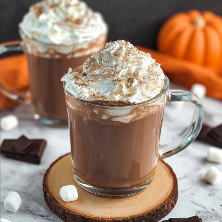 Pumpkin Hot Chocolate Recipe