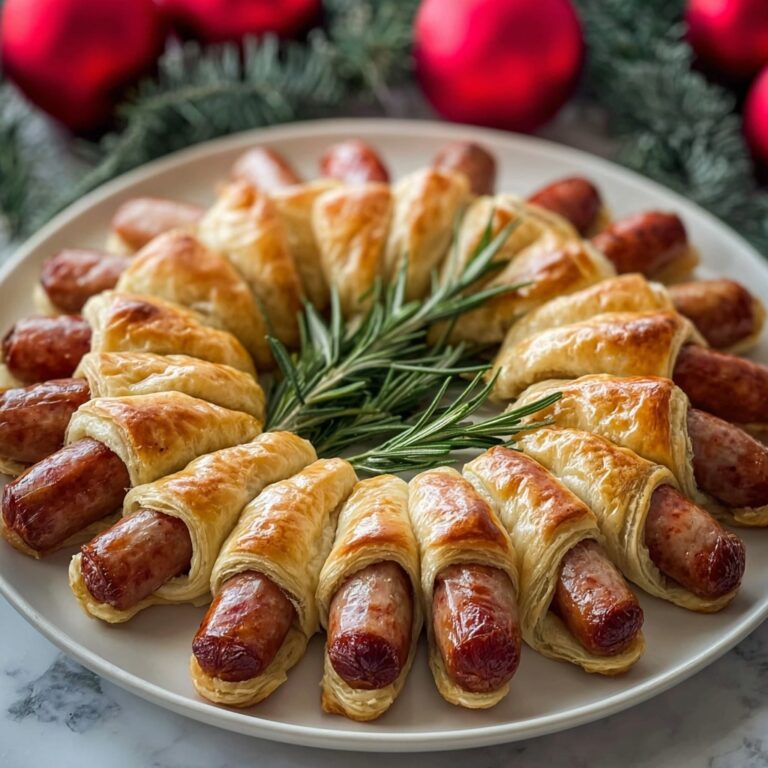 Candy Cane Pigs in a Blanket Recipe