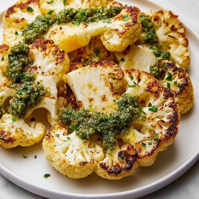 Roasted Cauliflower Steaks Recipe