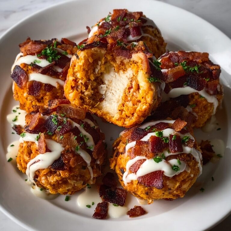 Buffalo Chicken Bacon Mozzarella Bombs Recipe