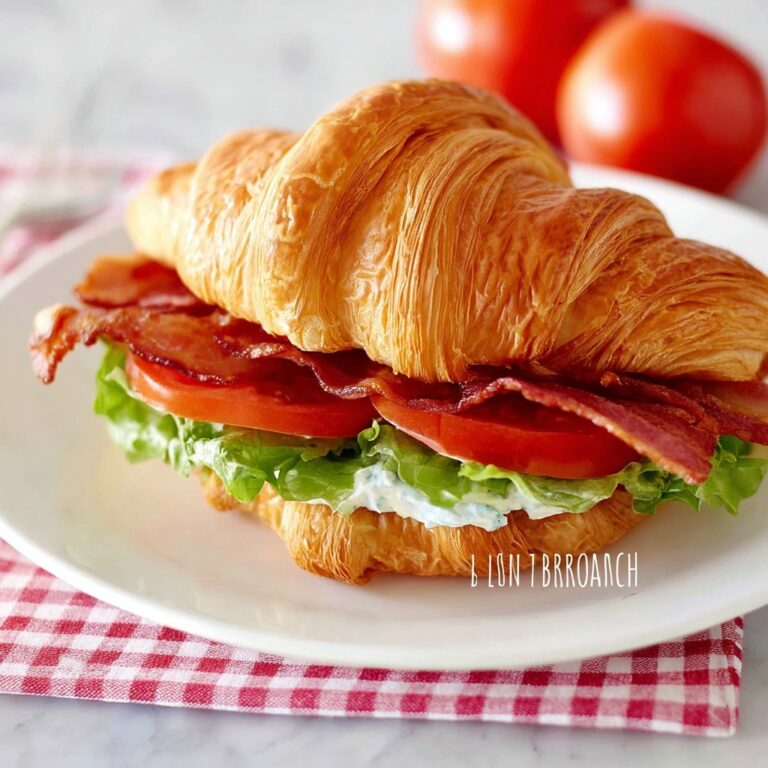 BLT Ranch Croissants Recipe