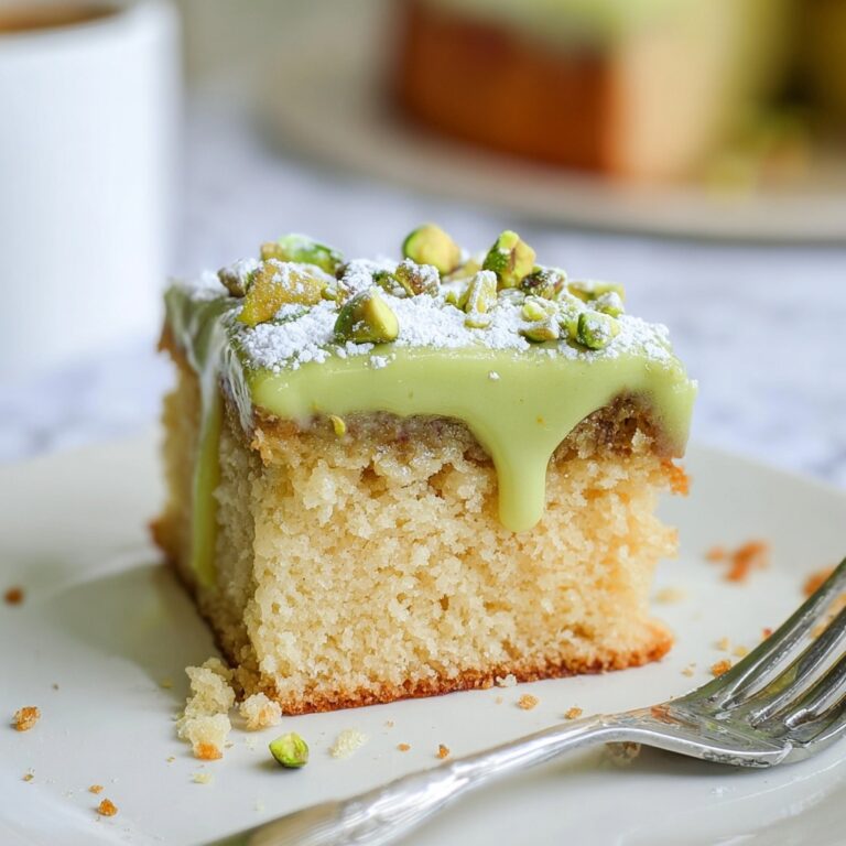 Vegan Pistachio Coffee Cake Recipe