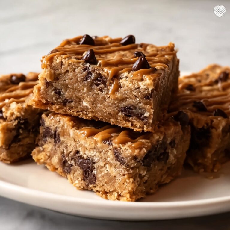 Peanut Butter Banana Chocolate Chip Oatmeal Bars Recipe