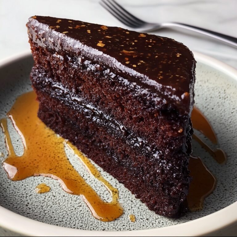 Dark Honey Date Cake with Spiced Syrup Recipe