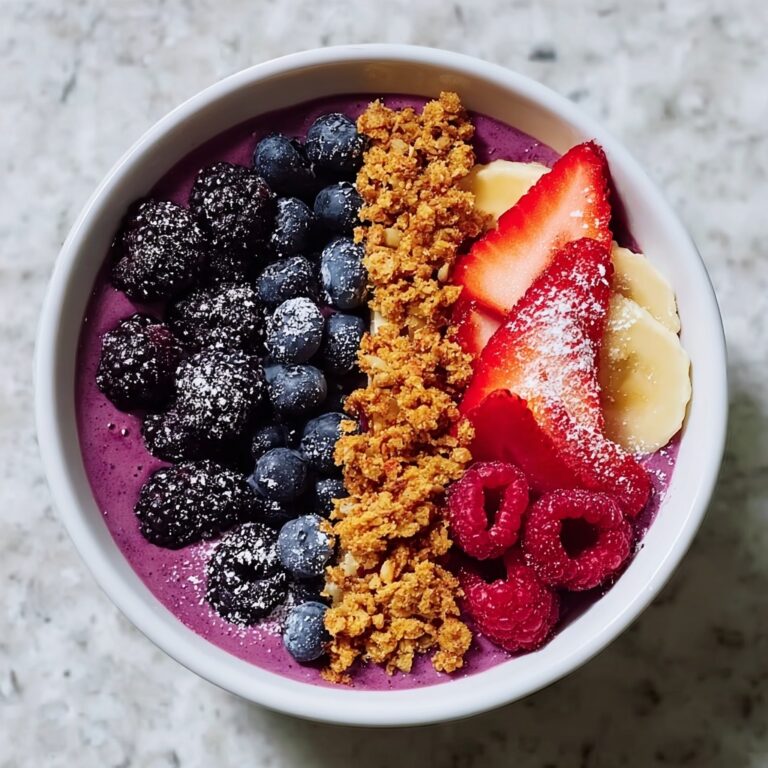 Berry Protein Smoothie Bowl Recipe for a Vibrant Morning Treat Recipe
