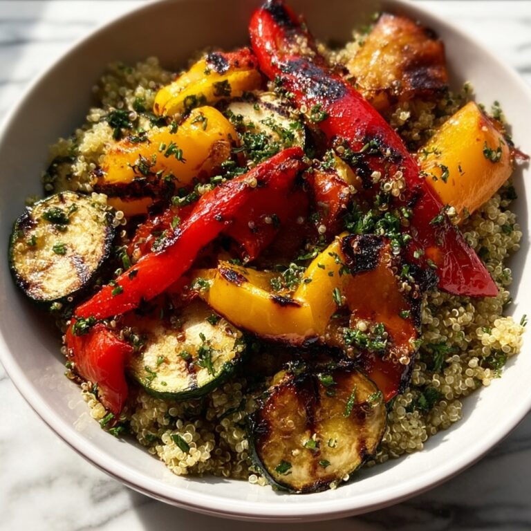 Grilled Veggie Quinoa Salad Recipe